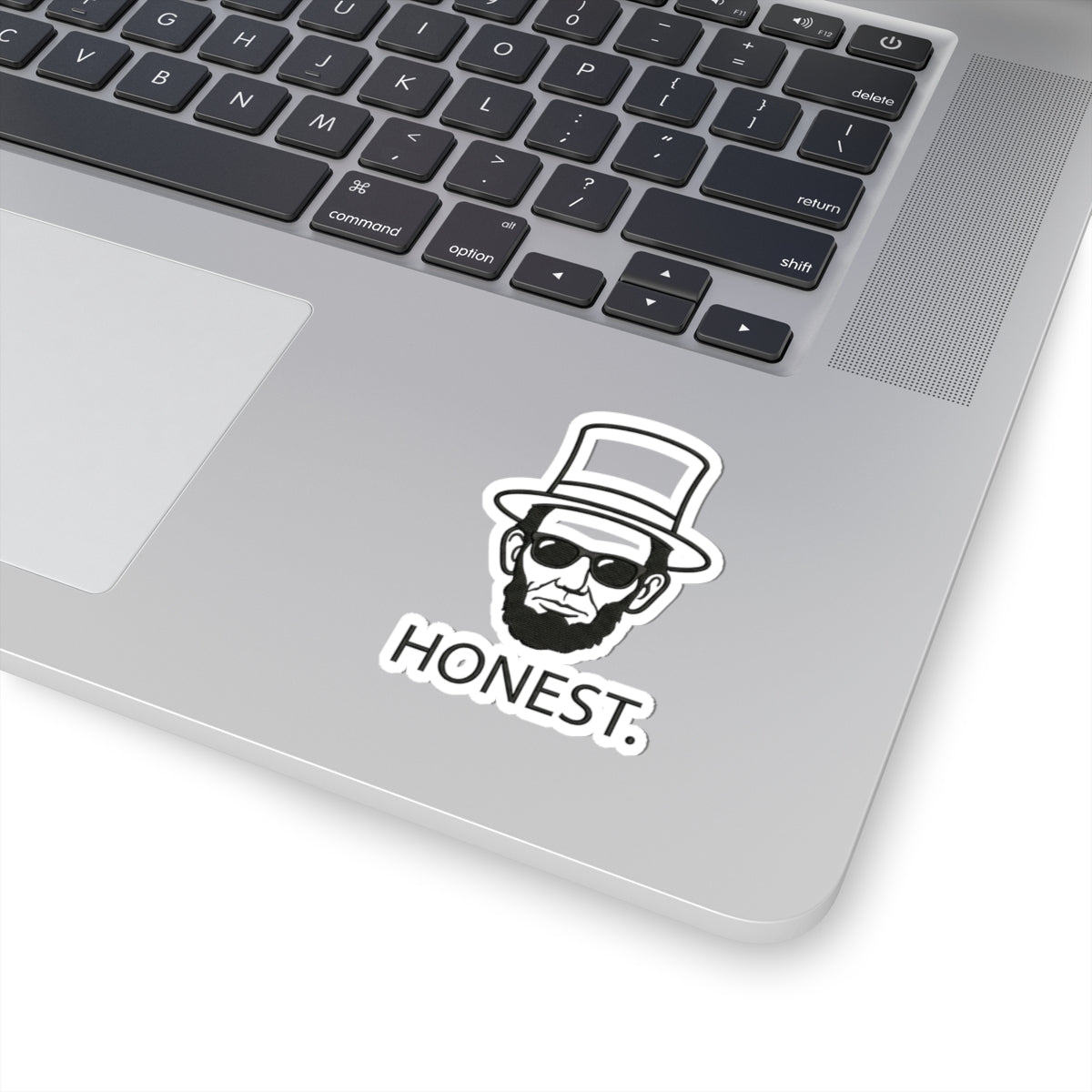 Honest Abe Sticker — Lincoln Portrait Kiss-Cut Vinyl Sticker