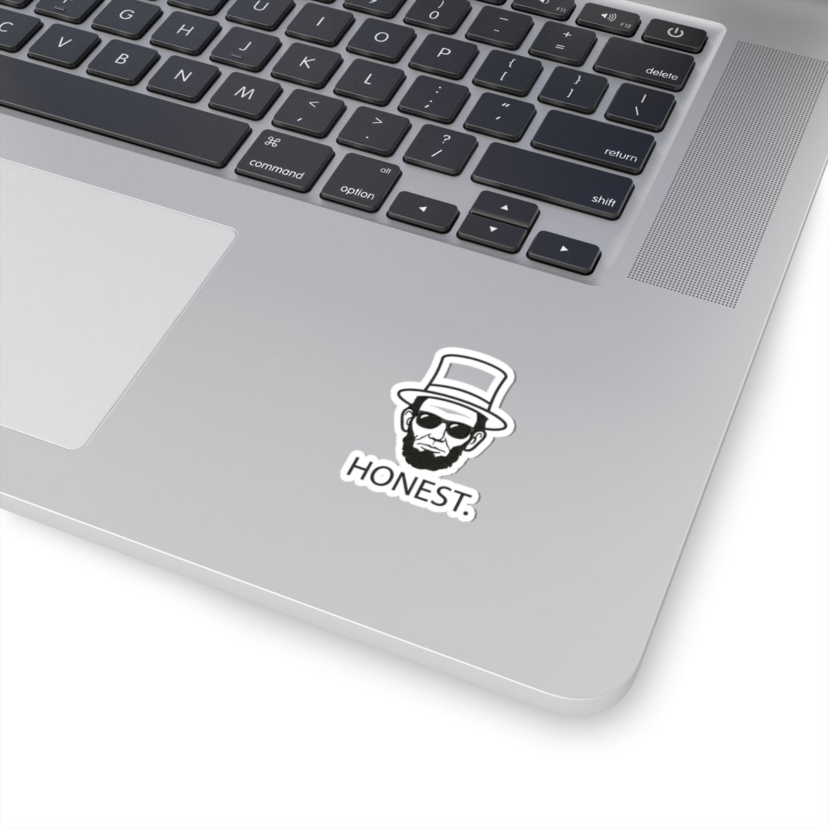 Honest Abe Sticker — Lincoln Portrait Kiss-Cut Vinyl Sticker