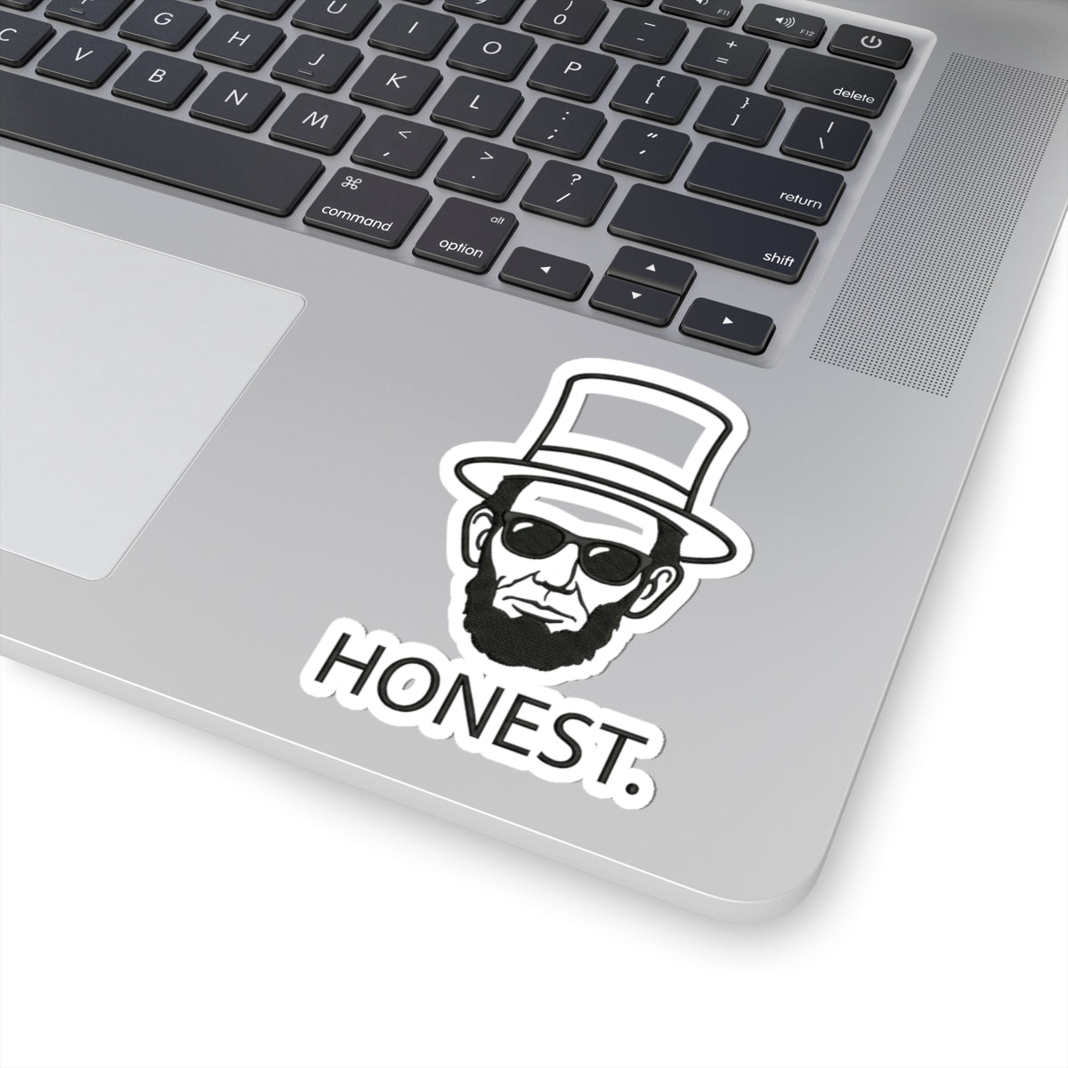 Honest Abe Sticker — Lincoln Portrait Kiss-Cut Vinyl Sticker